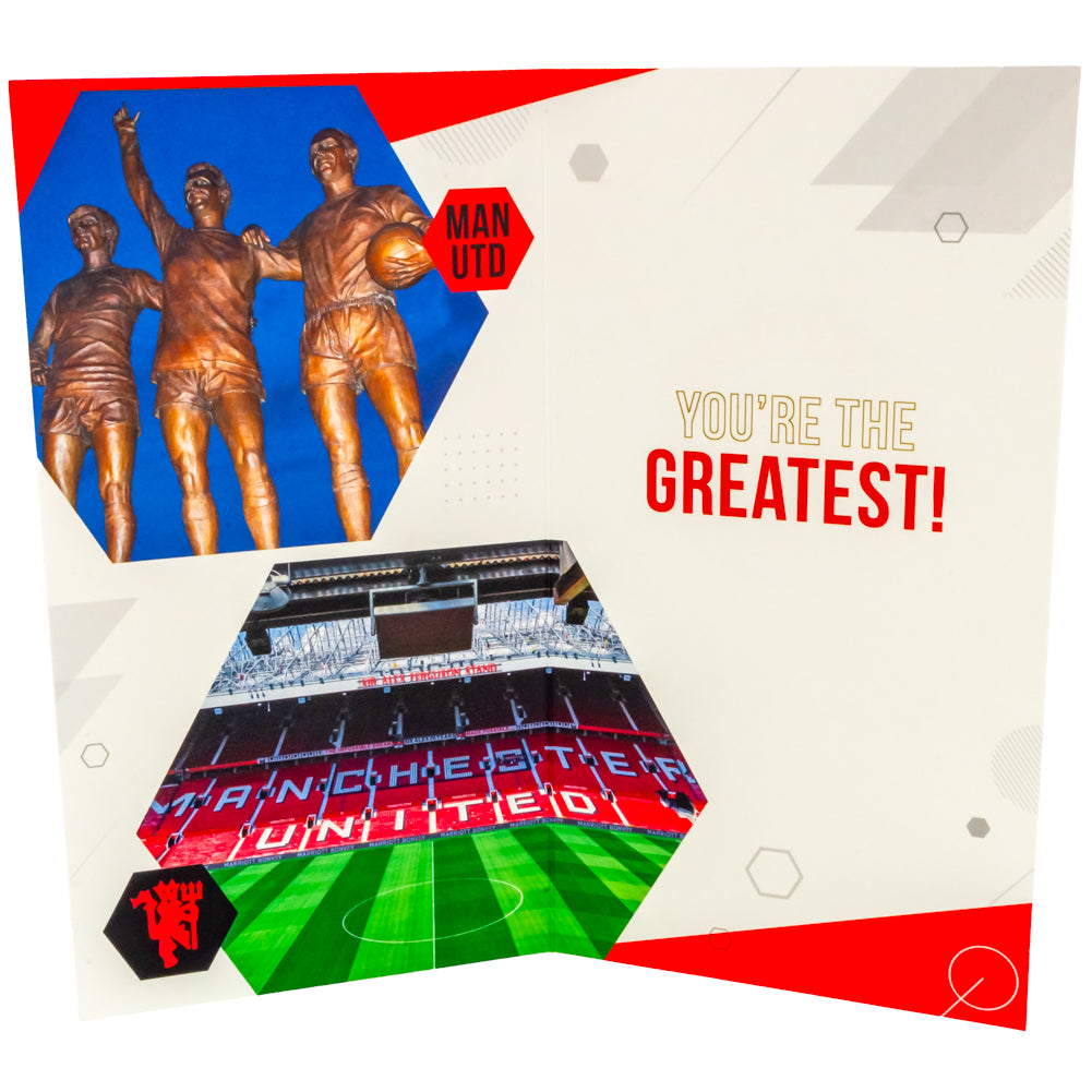 Manchester United FC Dad Birthday Card LKT Sport Football>Premier League>Manchester United FC Greeting Cards