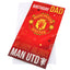 Manchester United FC Dad Birthday Card LKT Sport Vibrant red gloss finish birthday cardFeaturing the text 'Happy Birthday Dad', Man United crest and text 'Glory Glory Man Utd' at the bottomMessage inside reads 'You're the Greatest!' plus a stadium imageOf