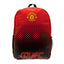 Manchester United FC Fade Backpack LKT Sport Fade design backpack featuring MUFC text and club crest Padded back panel for comfort with adjustable shoulder straps and a carry strap Main compartment has a large double zipped opening for easy access 2 mesh