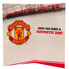 Manchester United FC No. 1 Fan Birthday Card LKT Sport Football>Premier League>Manchester United FC Greeting Cards