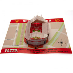Manchester United FC Pop-Up Birthday Card LKT Sport Football>Premier League>Manchester United FC Greeting Cards