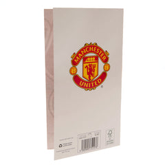 Manchester United FC Retro Shirt Birthday Card LKT Sport Football>Premier League>Manchester United FC Greeting Cards