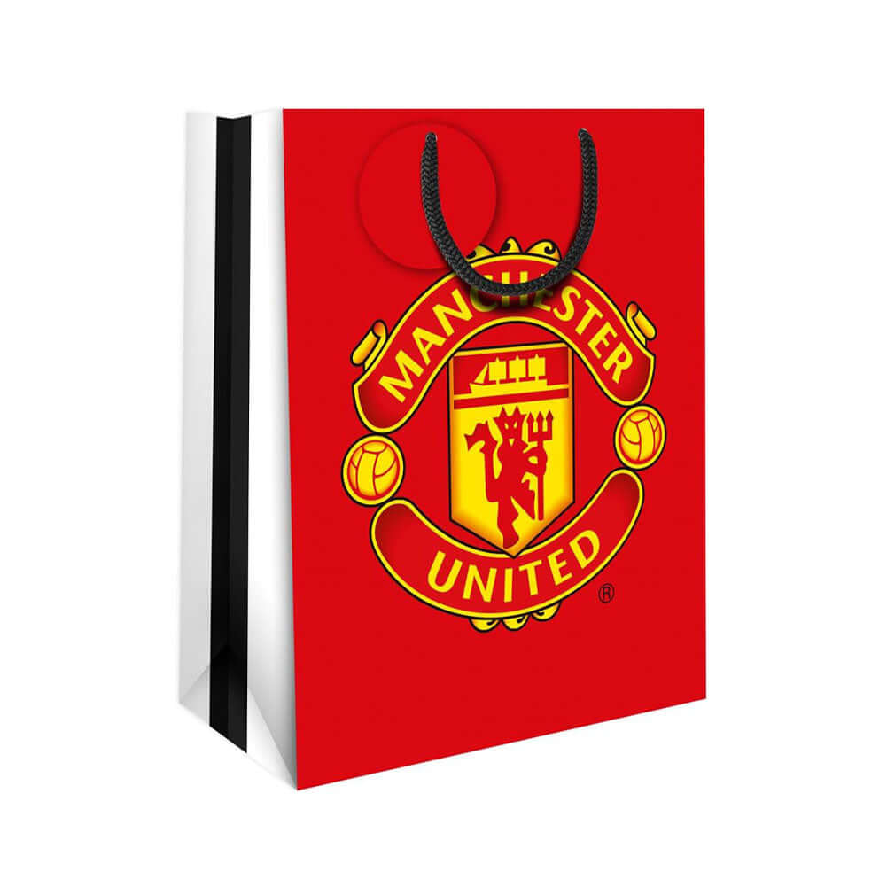 Manchester United FC Small Colour Gift Bag LKT Sport Football>Premier League>Manchester United FC Gift Bags
