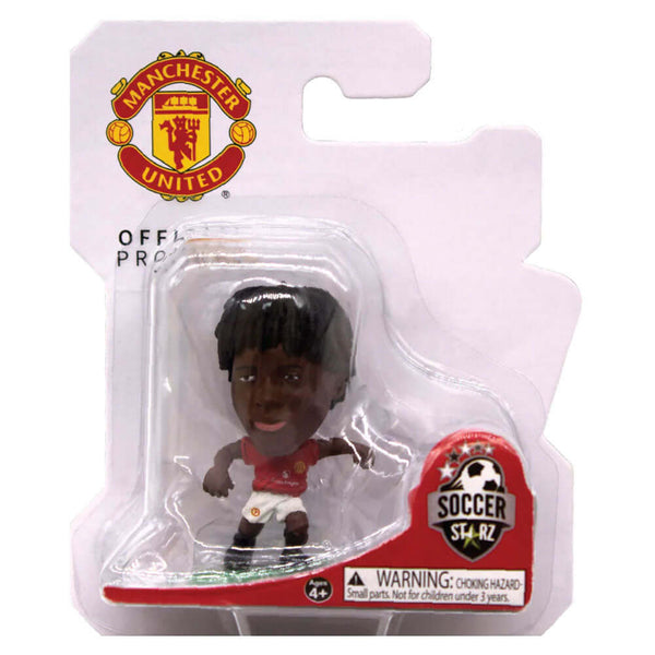 Manchester United FC SoccerStarz Dorgu LKT Sport Patrick Dorgu Soccerstarz collectable figureFeatures classic Man Utd home kitStands 5cm tall on a green baseOfficial licensed productApprox 5cm x 2.5cm x 2.5cm Action Figures