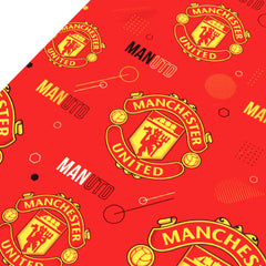 Manchester United FC Text Gift Wrap LKT Sport Football>Premier League>Manchester United FC Gift Wrapping