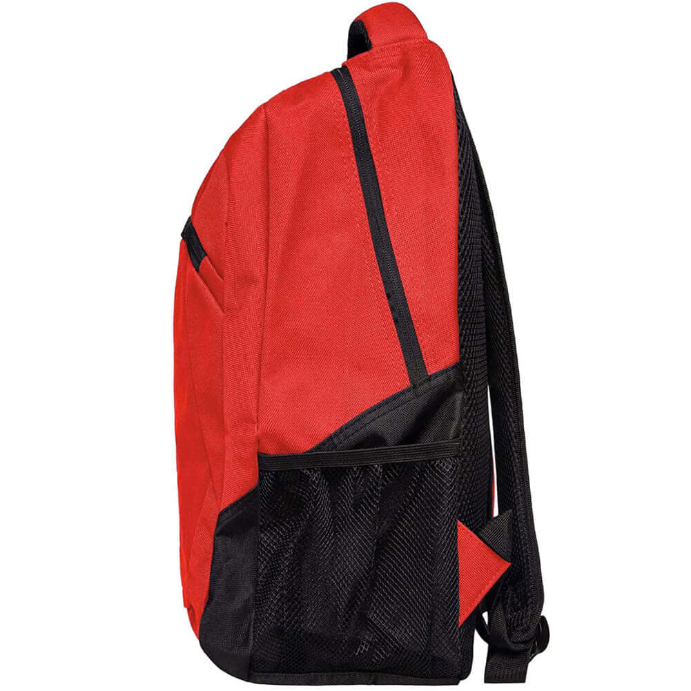 Manchester United FC Ultra Action Backpack LKT Sport Ultra design backpack featuring Manchester United text and full colour club crestMain compartment has a large double zipped opening for easy accessInternal elasticated pouch and front zipped pocket2 mes
