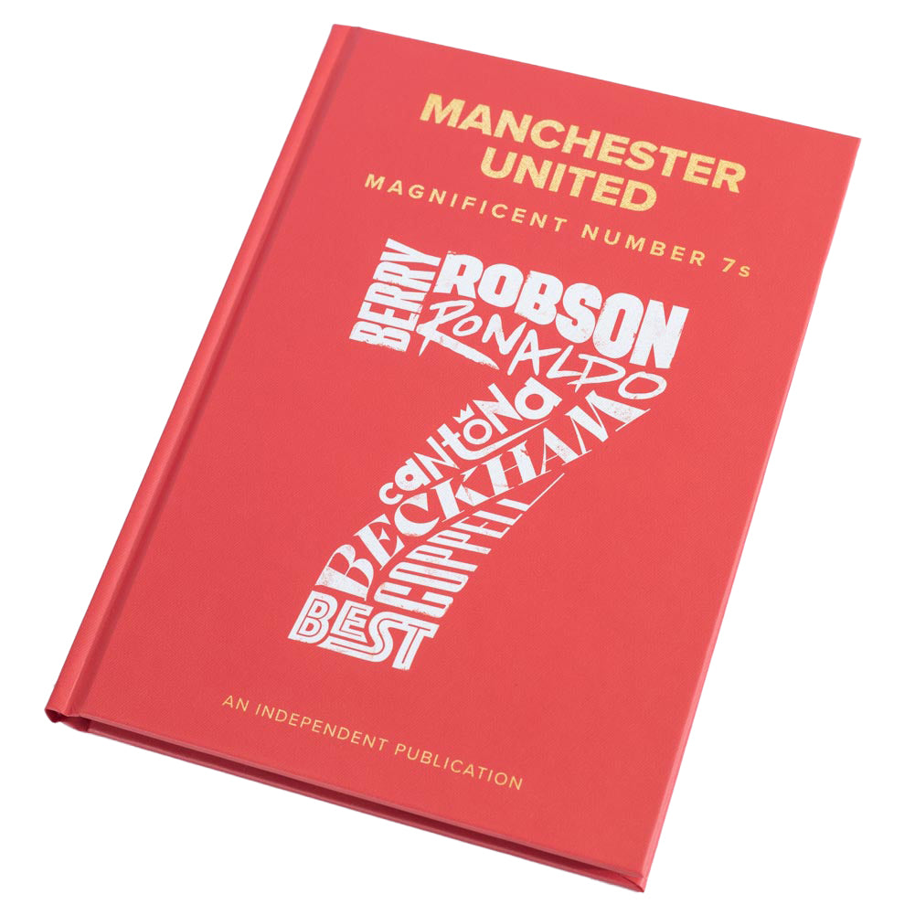 Manchester United Magnificent Number 7s Book LKT Sport Football>European Leagues>Aspen Books|Football>Premier League
