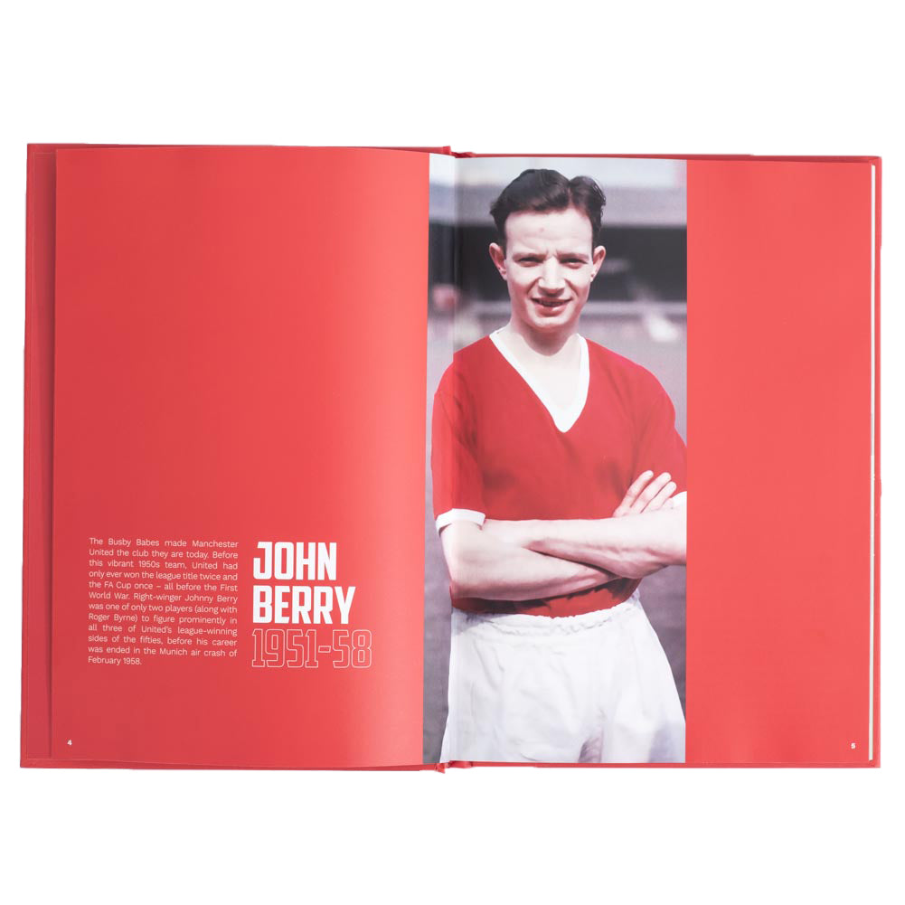 Manchester United Magnificent Number 7s Book LKT Sport Football>European Leagues>Aspen Books|Football>Premier League