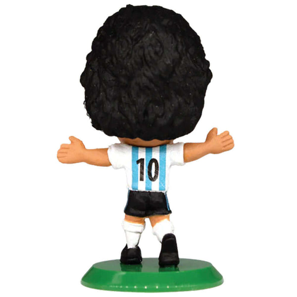Maradona Argentina SoccerStarz LKT Sport Maradona Soccerstarz collectable figureFeatures the classic Argentina kitStands 5cm tall on a green baseOfficial licensed productApprox 5cm x 2.5cm x 2.5cm Action Figures