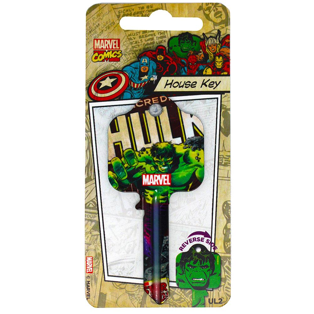 Marvel Comics Door Key Hulk LKT Sport Entertainment>Movies>Marvel Key Blanks