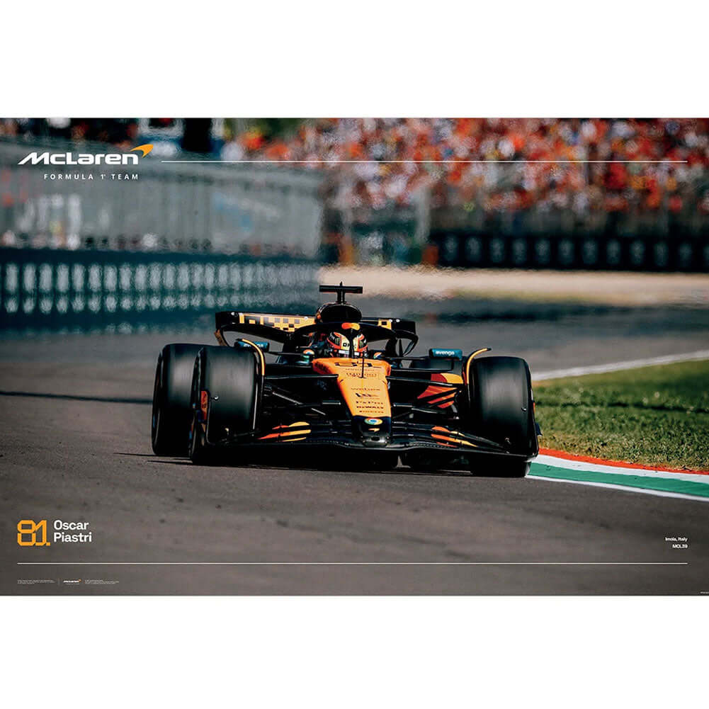 McLaren Oscar Piastri Poster 59 LKT Sport Entertainment>Brands>Car Brands>McLaren Posters