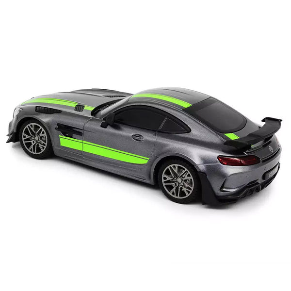 Mercedes AMG GT PRO Radio Controlled Car 1:24 Scale LKT Sport Comprehensive replica model true to the actual vehicle with outstanding detailing; rims, rubber tyres and a great paint finishWorking spring suspension system, adjustable front wheel alignment