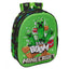 Minecraft 3D Junior Backpack LKT Sport Green 3D backpack featuring Creeper with a repeat pattern on the backMain compartment has a large zipped opening for easy accessPadded adjustable shoulder straps and a carry handleAdditional mesh side panelWipe clean