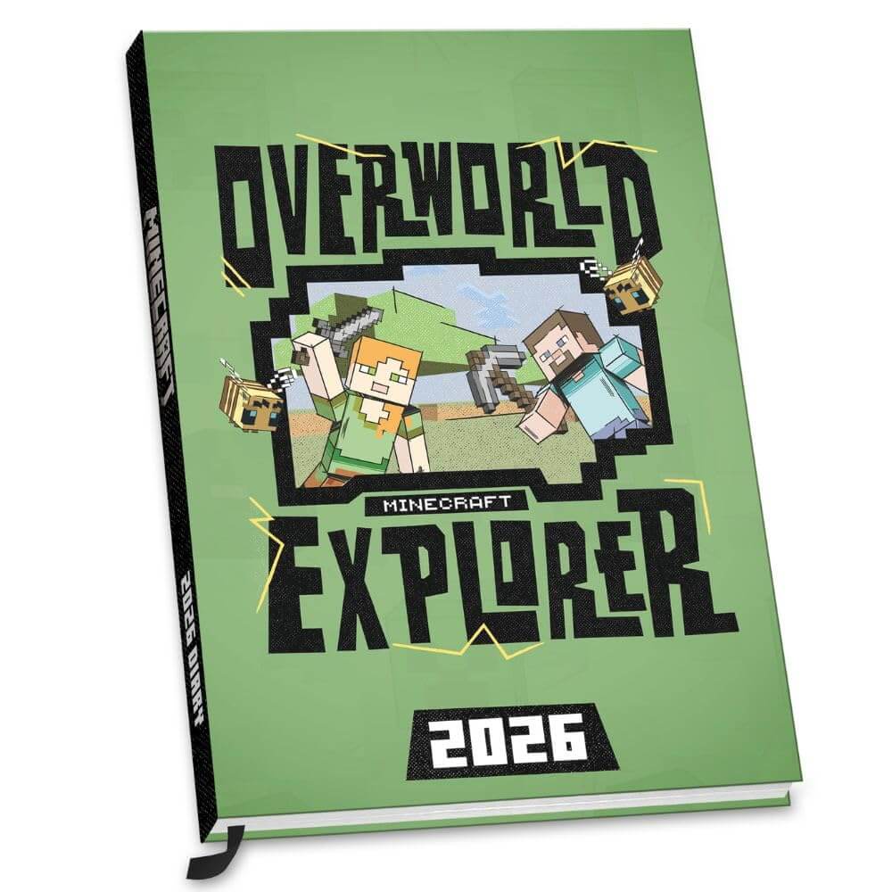 Minecraft A5 Diary 2026 LKT Sport Entertainment>Gaming>Minecraft Planners