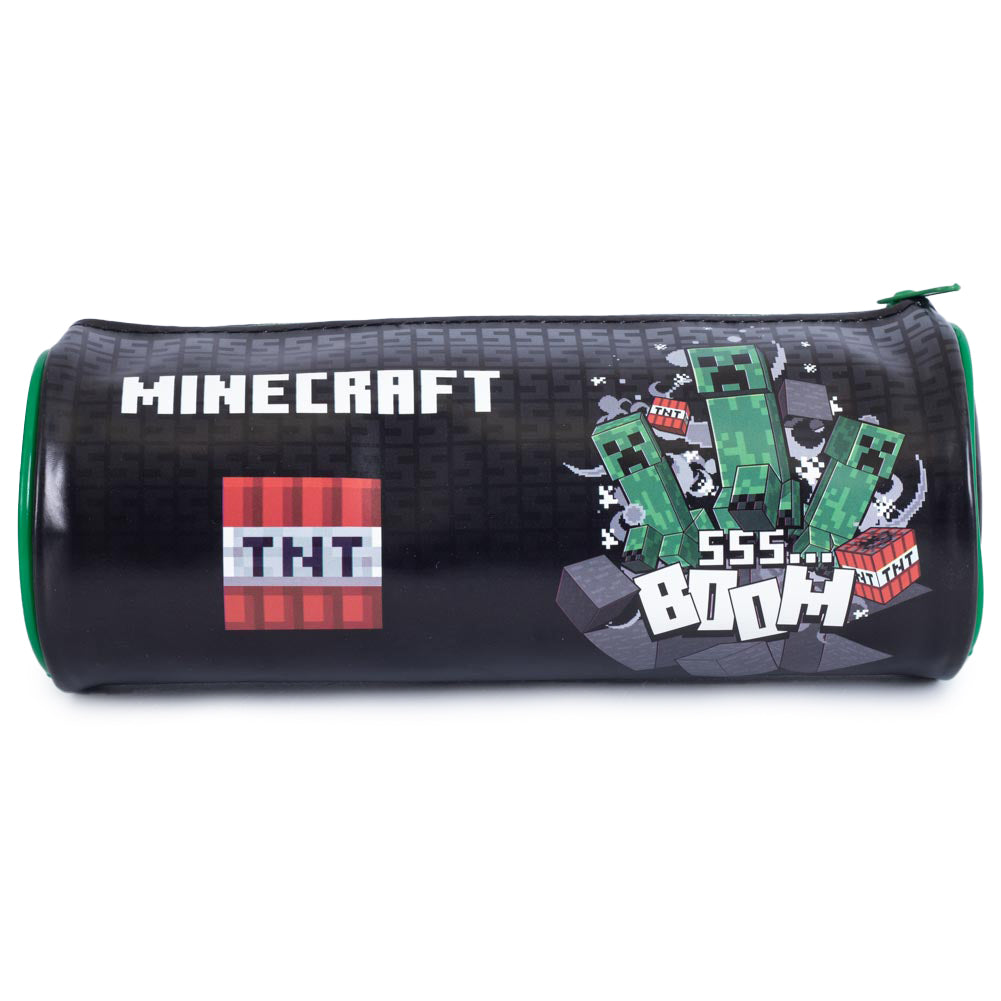 Minecraft Barrel Pencil Case LKT Sport Entertainment>Gaming>Minecraft