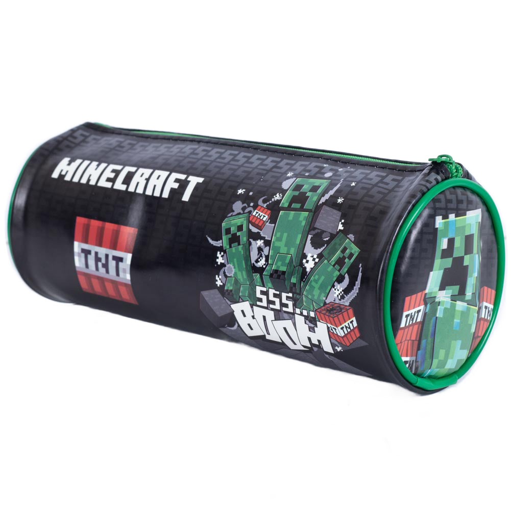 Minecraft Barrel Pencil Case LKT Sport Entertainment>Gaming>Minecraft