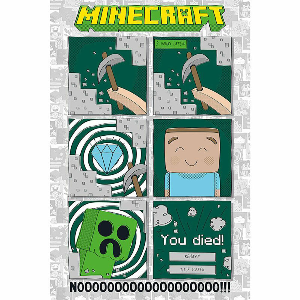 Minecraft Poster Last Diamond 14 LKT Sport Entertainment>Gaming>Minecraft Posters