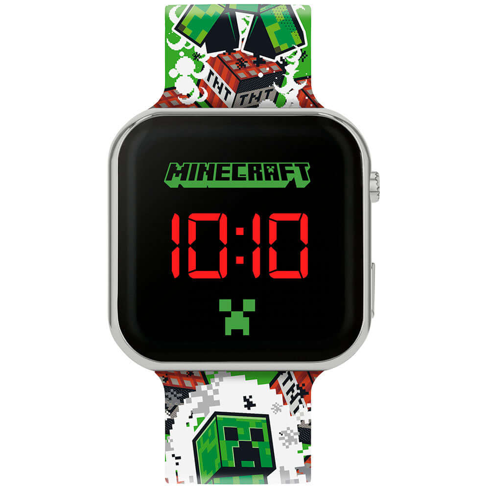 Minecraft TNT Junior LED Watch LKT Sport Entertainment>Gaming>Minecraft Watches