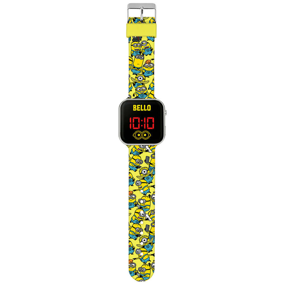 Minions Junior-LED-Uhr Zweitbild