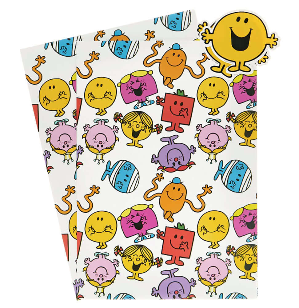 Mr. Men And Little Miss Gift Wrap LKT Sport Entertainment>TV Series>Mr. Men And Little Miss Wrapping Paper
