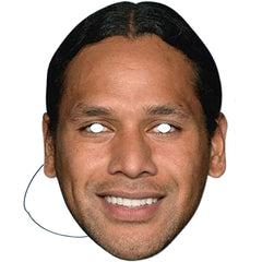 NFL Mask Troy Polamalu LKT Sport American Sports>NFL>Pittsburgh Steelers Sports Fan Accessories