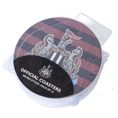 Newcastle United FC 15pk Retro Beer Mat Set LKT Sport Football>Premier League>Newcastle United FC Coasters