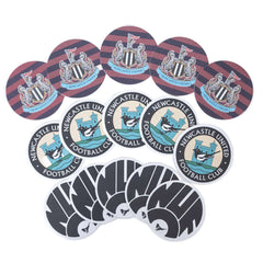 Newcastle United FC 15pk Retro Beer Mat Set LKT Sport Football>Premier League>Newcastle United FC Coasters