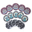 Newcastle United FC 15pk Retro Beer Mat Set LKT Sport Pack of 15 coasters with a high quality print95-96 away kit design with a full colour NUFC crestOfficial licensed productApprox 9.5cm in diameter Coasters