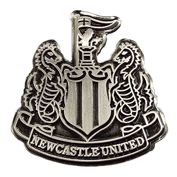 Newcastle United FC 3pc Crest Badge Set LKT Sport Metal pin badge set featuring 3 Newcastle crestsWith butterfly clasp fixingsOfficial licensed productApprox 25mm x 25mm Pins