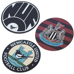 Newcastle United FC 3pk Retro Fridge Magnet Set LKT Sport Football>Premier League>Newcastle United FC Refrigerator Magnets
