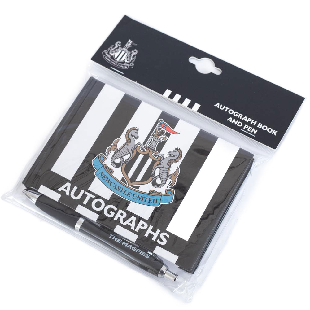 Newcastle United FC Autograph Book & Pen LKT Sport Football>Premier League>Newcastle United FC Autographs