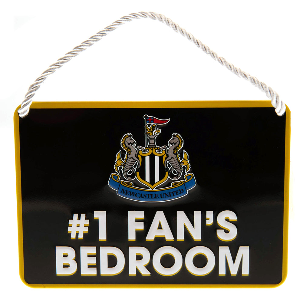 Newcastle United FC Bedroom Sign No1 Fan LKT Sport Football>Premier League>Newcastle United FC Novelty Signs