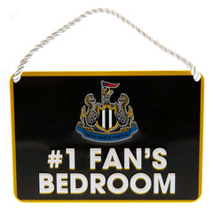 Newcastle United FC Bedroom Sign No1 Fan LKT Sport Football>Premier League>Newcastle United FC Novelty Signs
