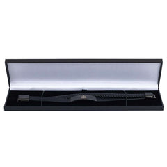 Newcastle United FC Black IP Leather Bracelet LKT Sport Football>Premier League>Newcastle United FC Bracelets