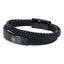 Newcastle United FC Black IP Leather Bracelet LKT Sport Twin design bracelet made from genuine leatherBlack IP crest plate with an engraved Newcastle logoWith a stainless steel magnetic claspOfficial licensed productApprox 20cm x 1cm Bracelets