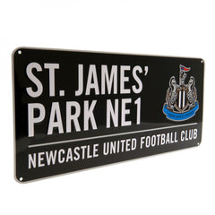 Newcastle United FC Colour Street Sign LKT Sport Football>Premier League>Newcastle United FC Novelty Signs