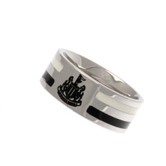 Newcastle United FC Colour Stripe Ring Medium LKT Sport Football>Premier League>Newcastle United FC Rings