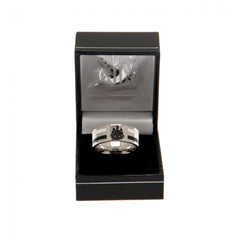 Newcastle United FC Colour Stripe Ring Medium LKT Sport Football>Premier League>Newcastle United FC Rings