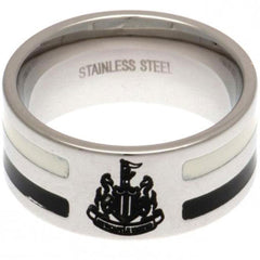 Newcastle United FC Colour Stripe Ring Medium LKT Sport Football>Premier League>Newcastle United FC Rings