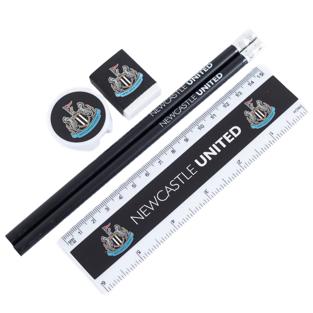 Newcastle United FC Core Stationery Set LKT Sport Football>Premier League>Newcastle United FC Stationery