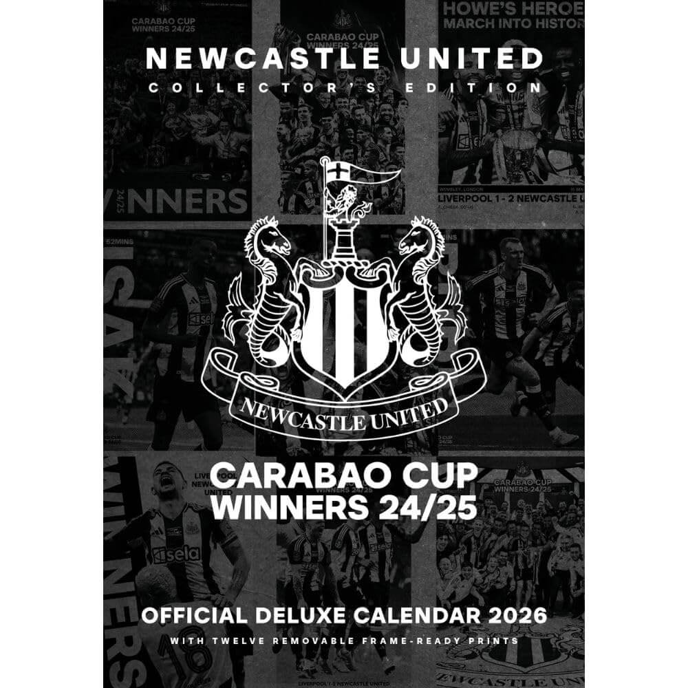 Newcastle United FC Deluxe Calendar 2026 LKT Sport Football>Premier League>Newcastle United FC Wall Calendars