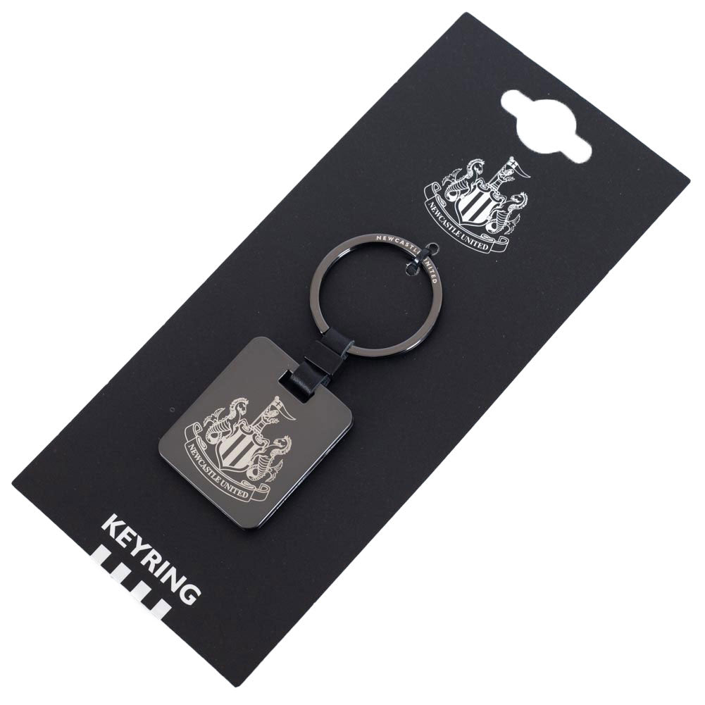 Newcastle United FC Galvanised Keyring LKT Sport Football>Premier League>Newcastle United FC Keychains