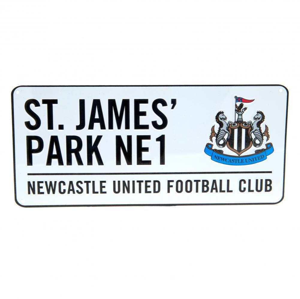 Newcastle United FC Large Crest Street Sign LKT Sport Football>Premier League>Newcastle United FC Novelty Signs