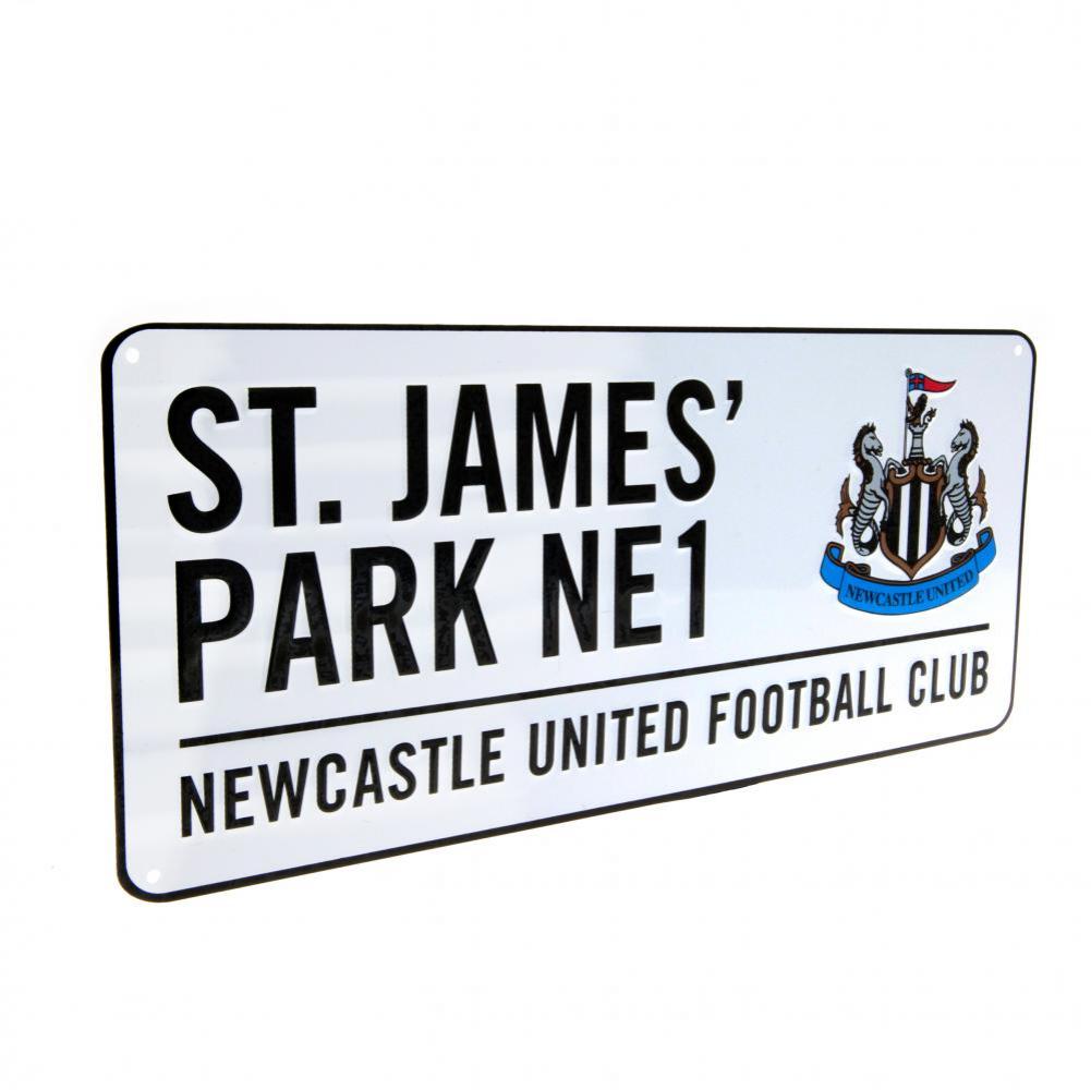 Newcastle United FC Large Crest Street Sign LKT Sport Football>Premier League>Newcastle United FC Novelty Signs