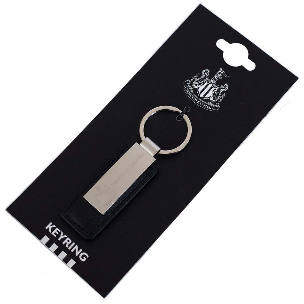 Newcastle United FC Leather Key Fob LKT Sport Football>Premier League>Newcastle United FC Keychains