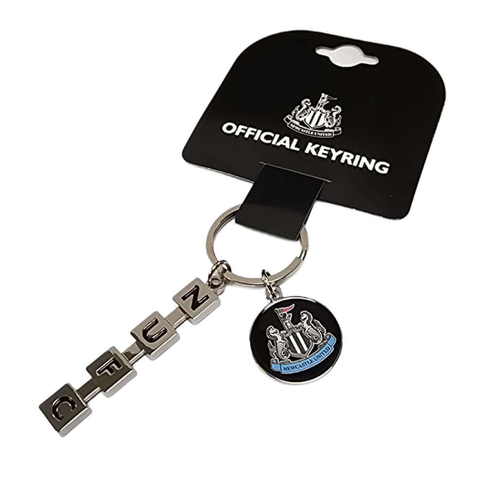 Newcastle United FC Letter Keyring LKT Sport Football>Premier League>Newcastle United FC Keychains