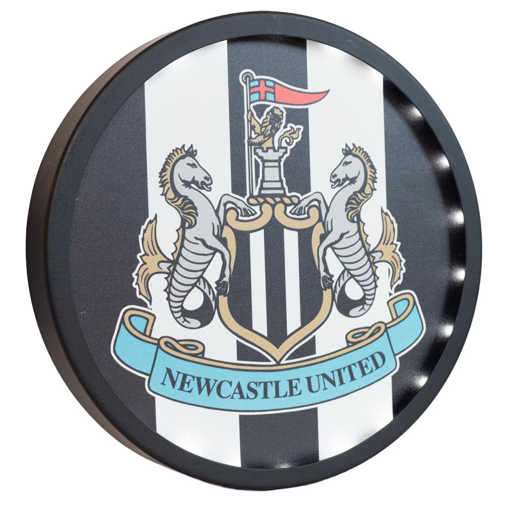 Newcastle United FC Metal LED Logo Sign LKT Sport Football>Premier League>Newcastle United FC Novelty Signs