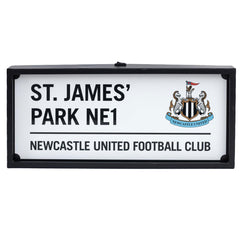Newcastle United FC Metal LED Street Sign LKT Sport Football>Premier League>Newcastle United FC