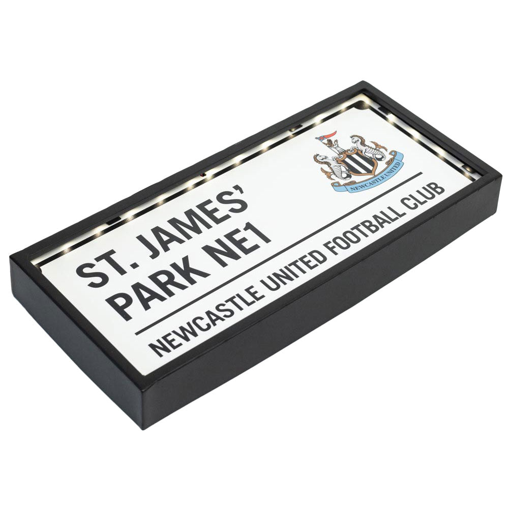Newcastle United FC Metal LED Street Sign LKT Sport Football>Premier League>Newcastle United FC