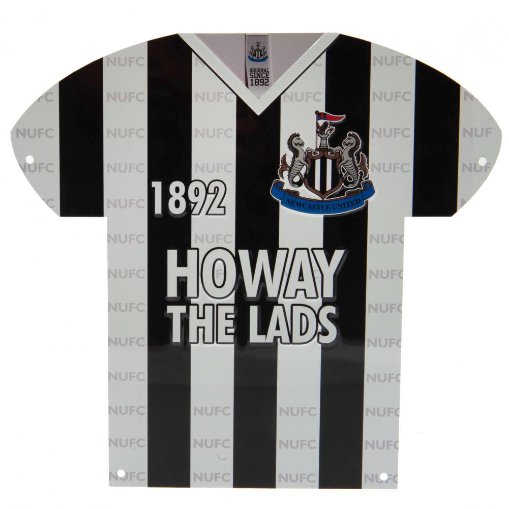 Newcastle United FC Metal Shirt Sign LKT Sport Football>Premier League>Newcastle United FC Novelty Signs